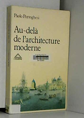 Au-delà de l'architecture 090993 Books