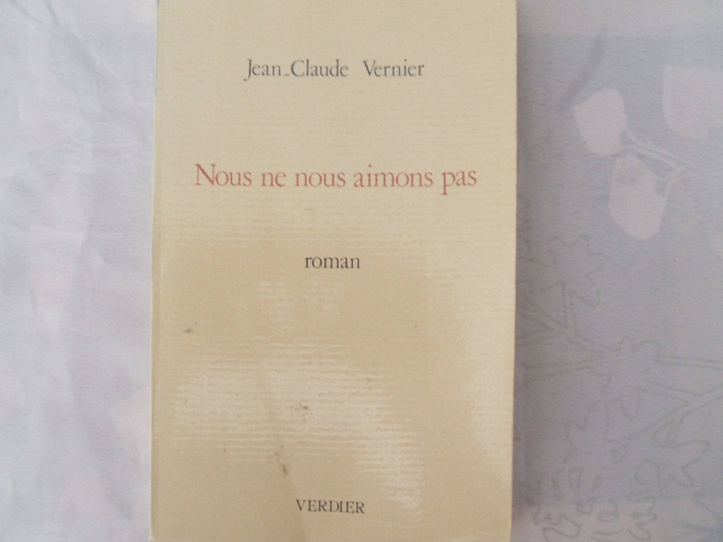 Nous ne nous aimons pas book