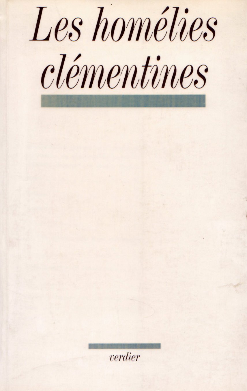 Les homélies clémentines Books