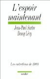 L'Espoir maintenant book
