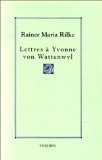 Lettres à Yvonne von Wattenwyl : 1919-1925 book