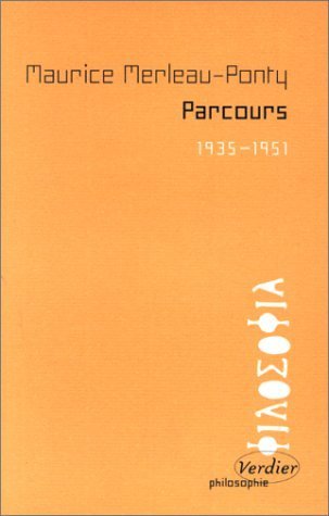 Parcours, 1935-1951 book