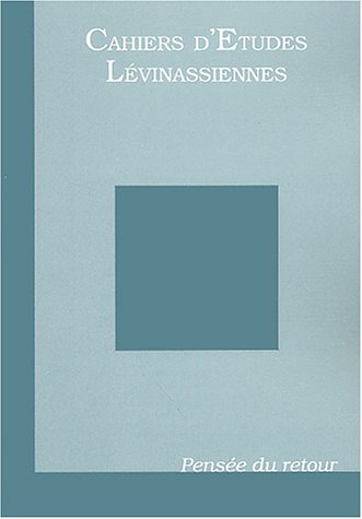 Cahier d'Études lévinassiennes, numéro 3 book
