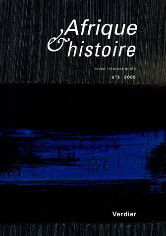 REVUE AFRIQUE ET HISTOIRE N3 book