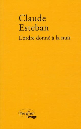 L'ordre donné à la nuit (0000) book