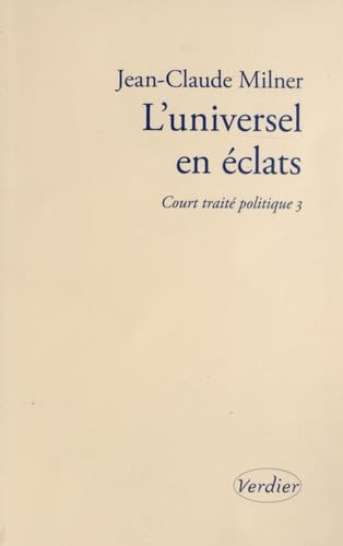 L'universel en éclats (0000) book