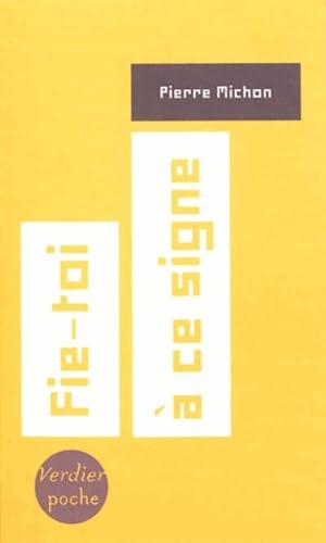 Fie-toi à ce signe (0000) book