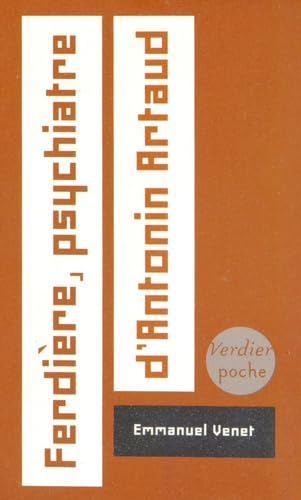 Ferdière, psychiatre d'Antonin Artaud (0000) book