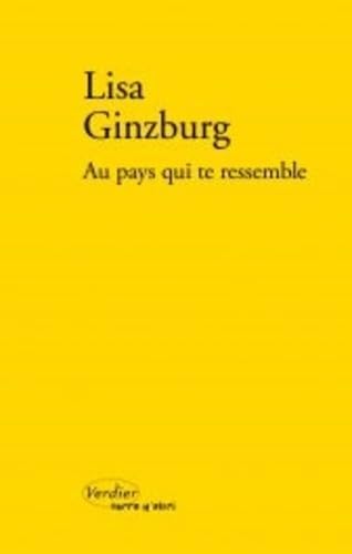 Au pays qui te ressemble book