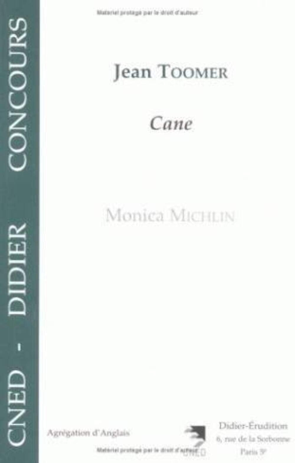 Product Image: Jean Toomer: Cane