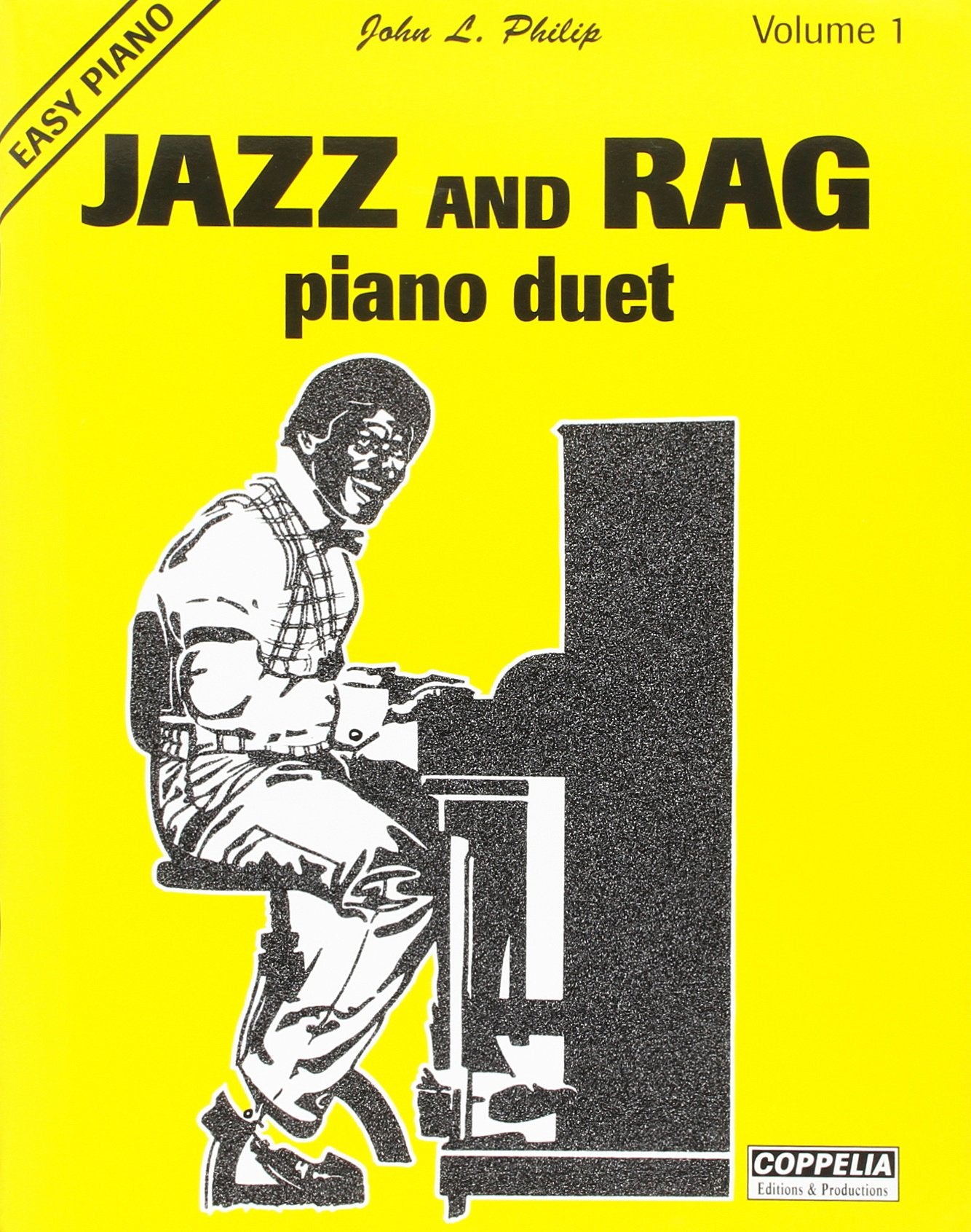 Partition Jazz and Rag vol. 1 piano duet book