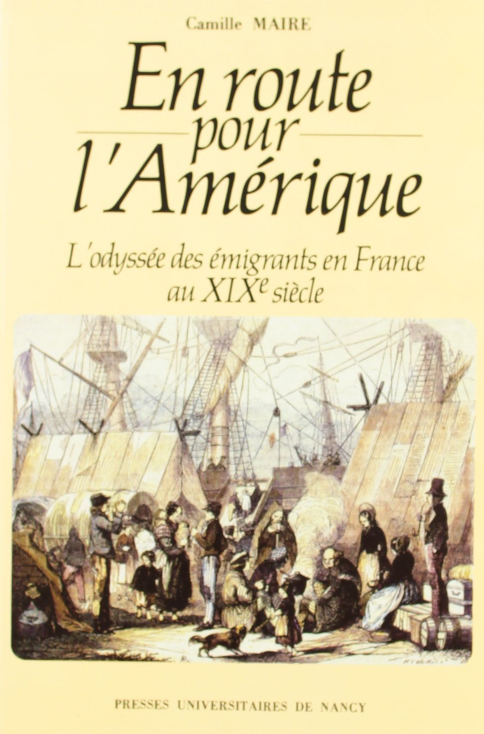 Les emigrants en route pour l'amerique book