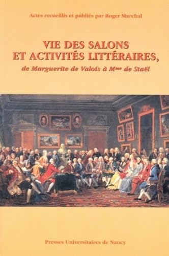 Vie des salons et activités littéraires Contemporary literature