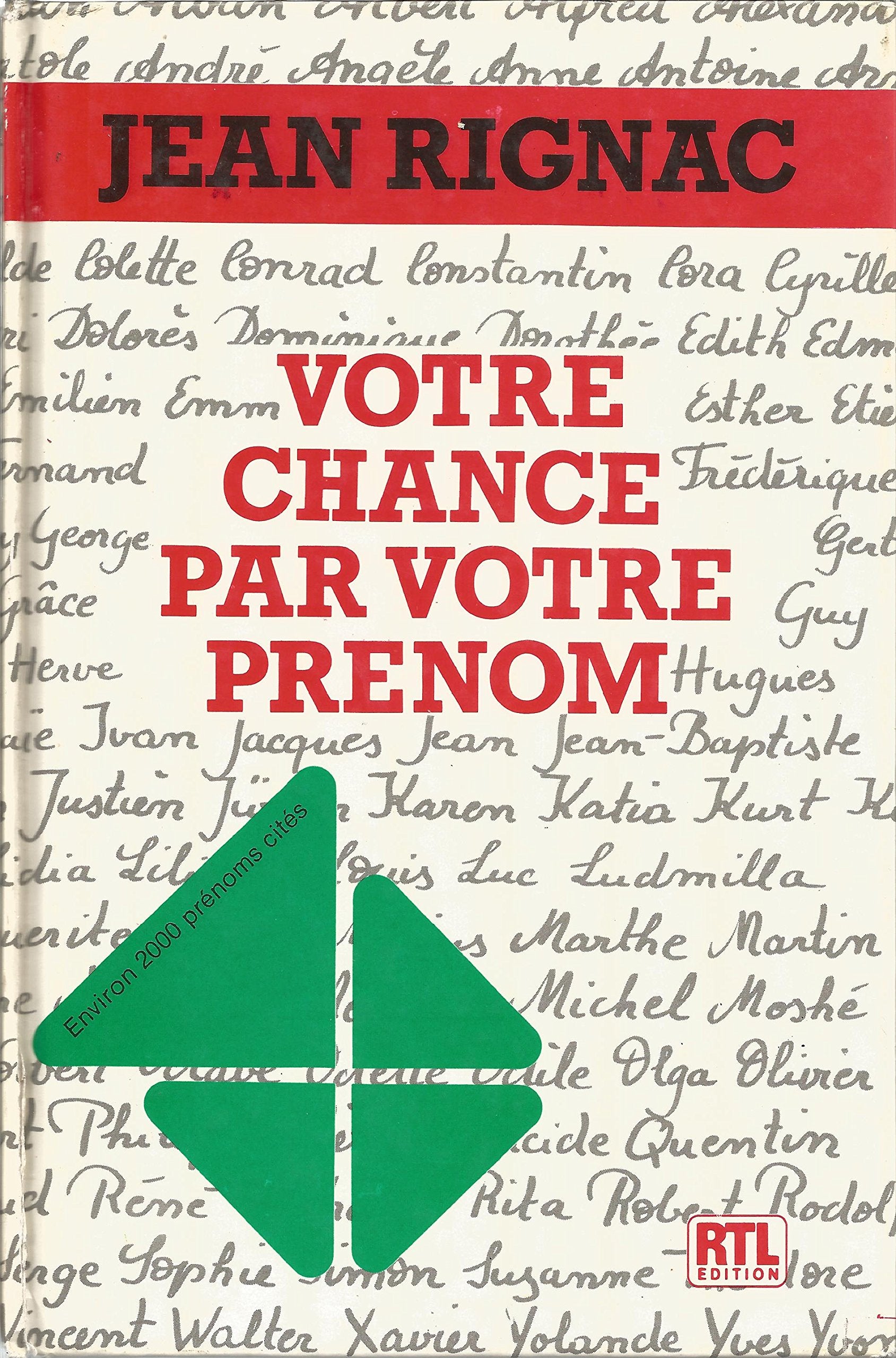 Votre chance par votre prénom book