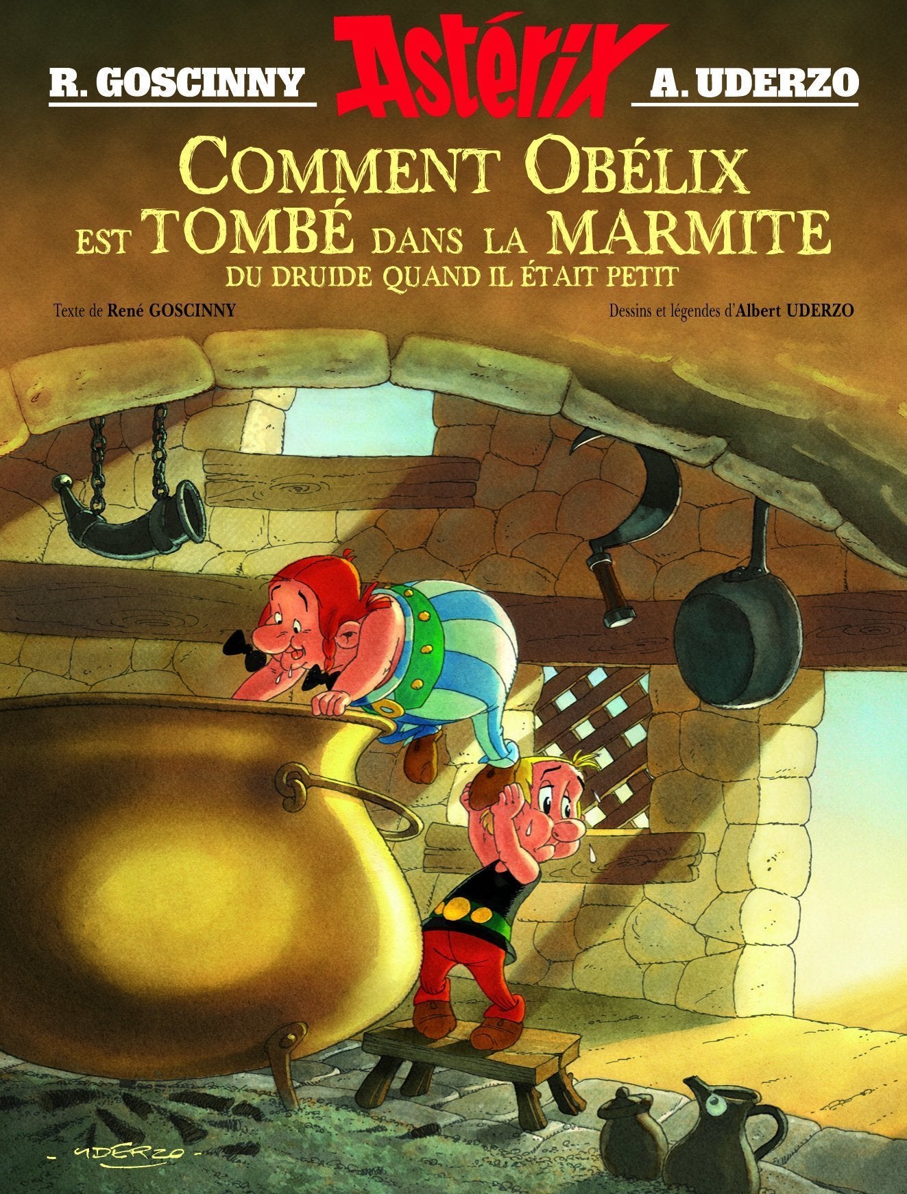 Comment Obelix est tombe dans la marmite du druide quand il etait petit Manga