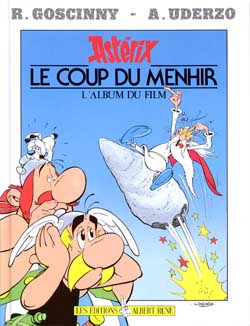 Astérix, le coup du menhir : l'album du film Manga