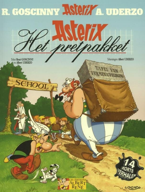 Het pretpakket: veertien korte verhalen van Asterix Manga
