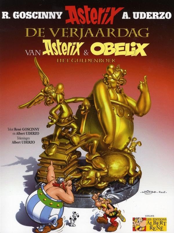 De verjaardag van Asterix & Obelix: het guldenboek Manga