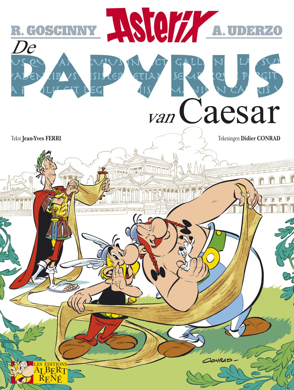 Asterix 36: De papyrus van Caesar: De avonturen van asterix de galliër Manga