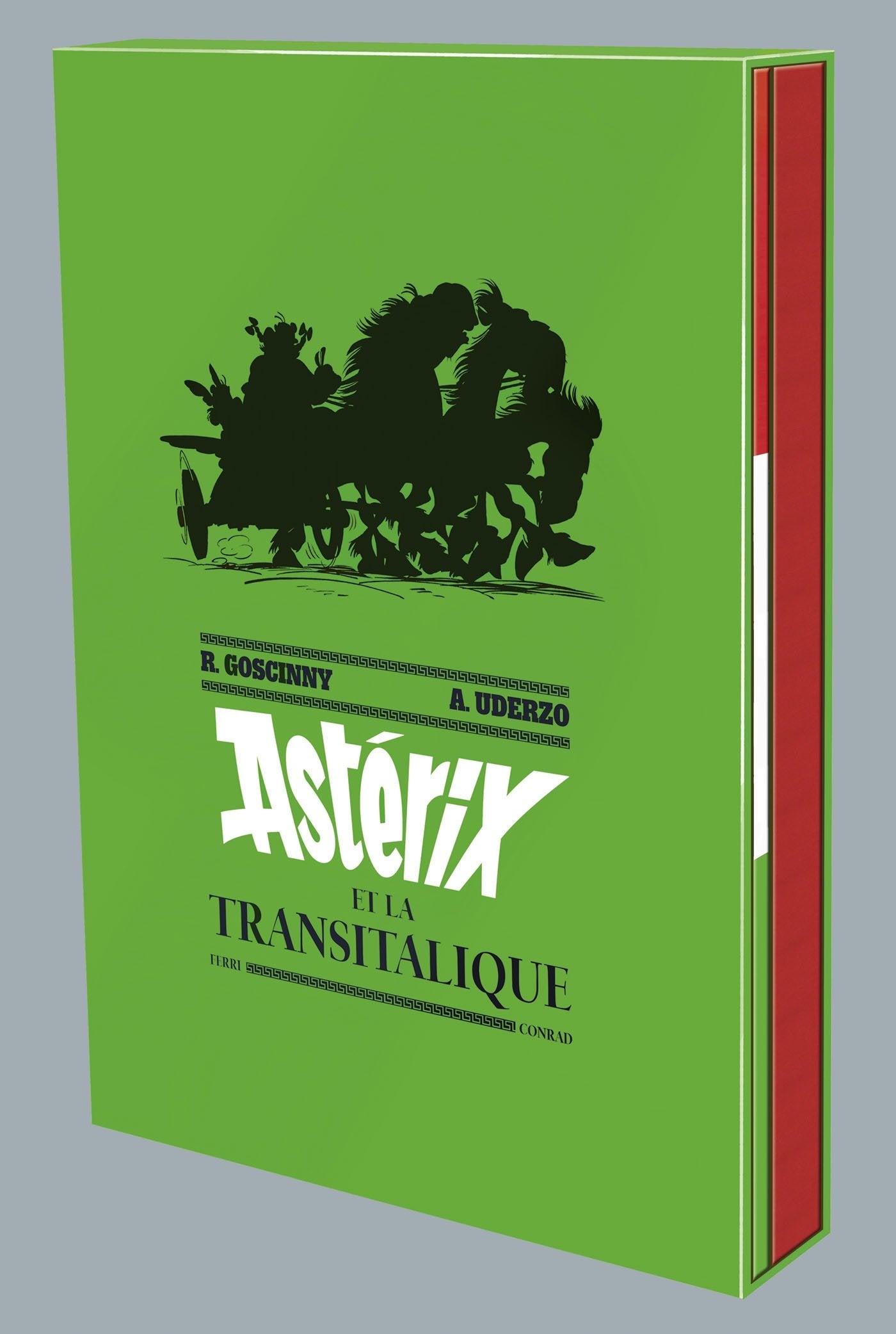 Astérix - Tome 37 - Astérix et la Transitalique - ART BOOK - numéroté book