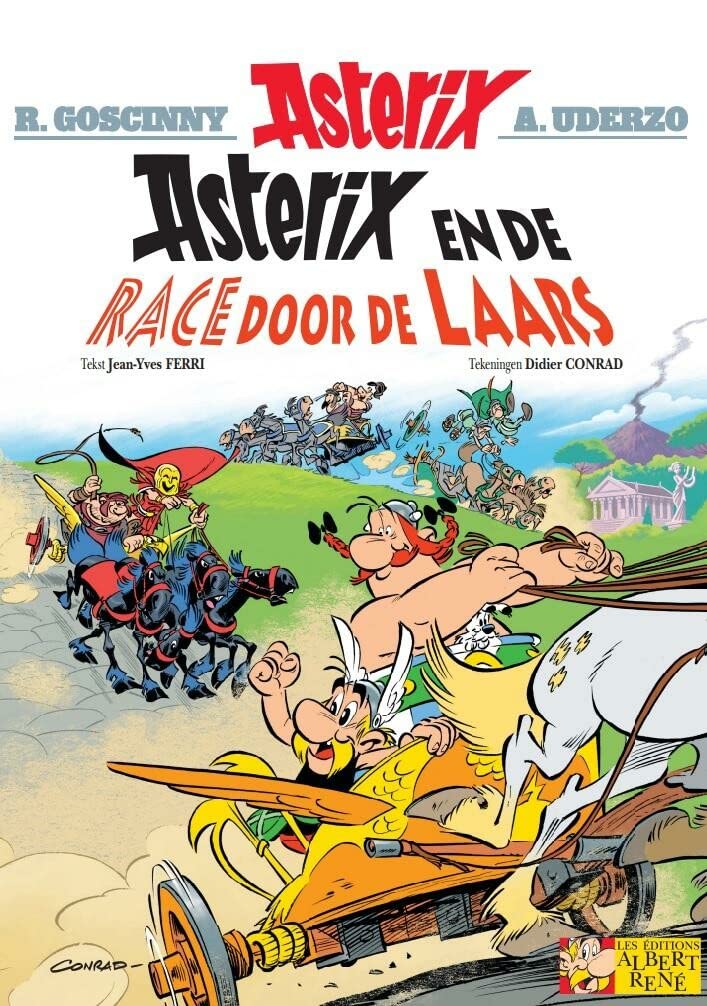 Asterix 37: Asterix en de race door de laars: De avonturen van asterix de galliër Manga