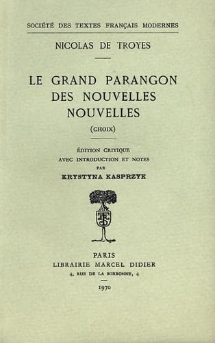 Le grand parangon des nouvelles nouvelles Classics