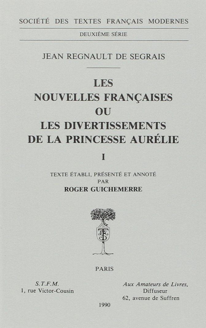 Les nouvelles françaises ou Les divertissements de la princesse Aurélie book