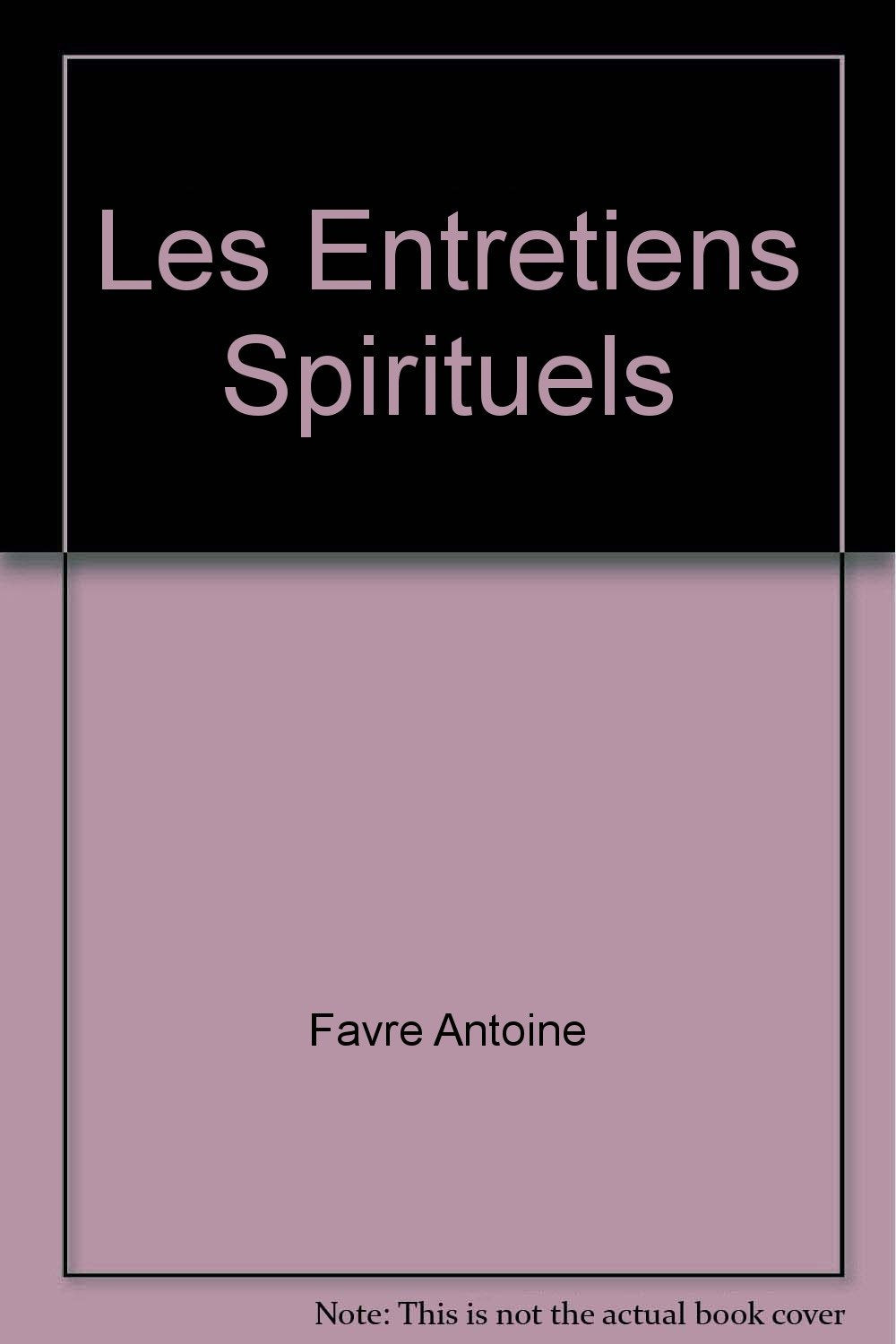 Les entretiens spirituels book