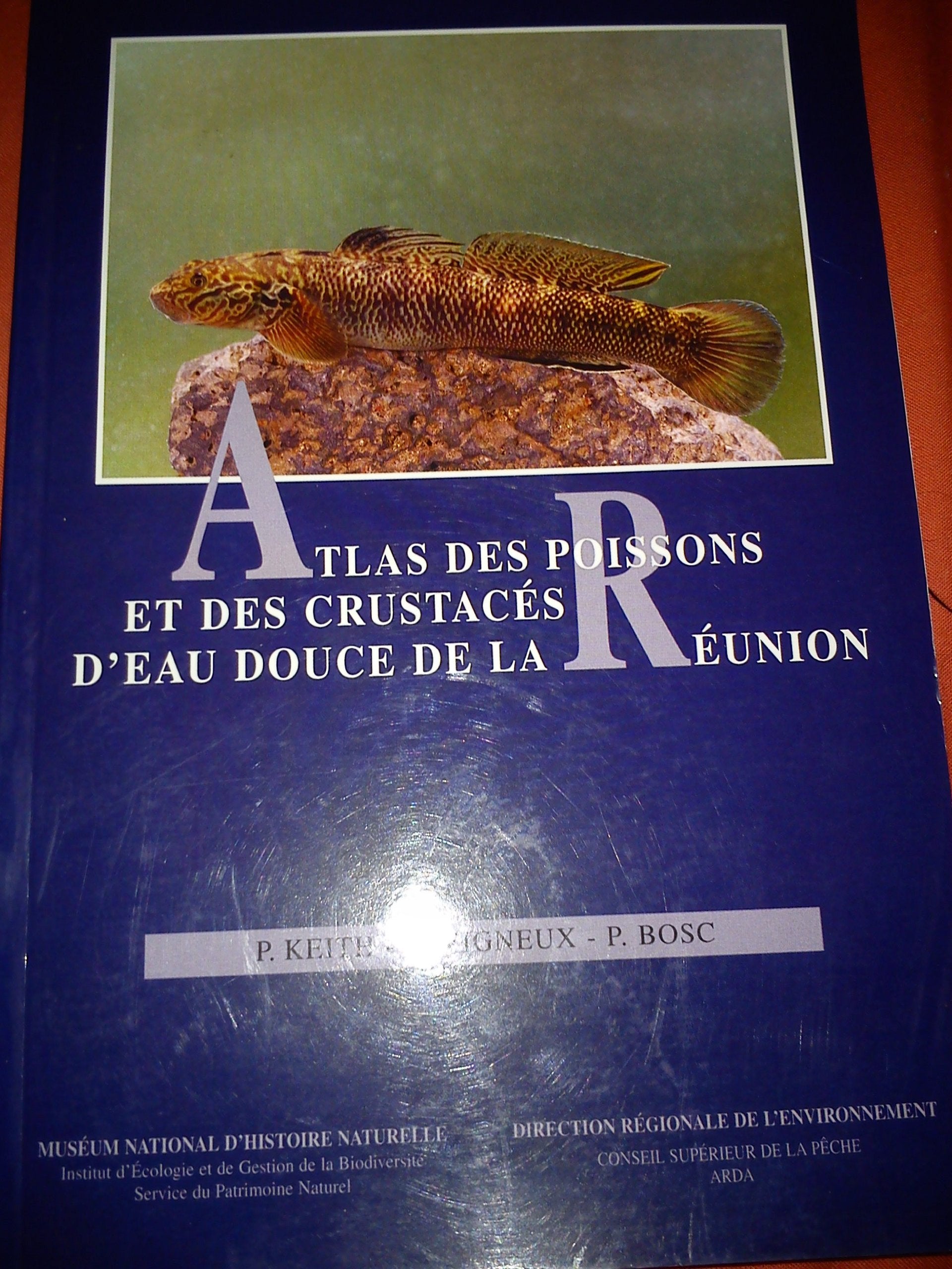 ATLAS DES POISSONS ET DES CRUSTACES D EAU DOUCE DE LA REUNION (0000) Non-fiction