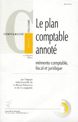 Le Plan Comptable Annote. Memento Comptable, Fiscal Et Juridique Books