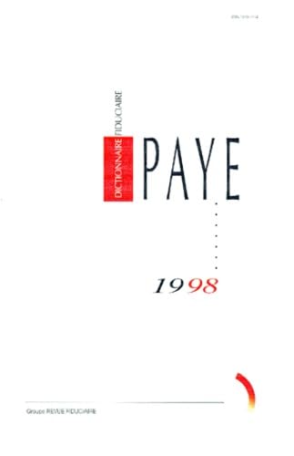 Dictionnaire Fiduciaire Paye 1998. 2eme Edition book