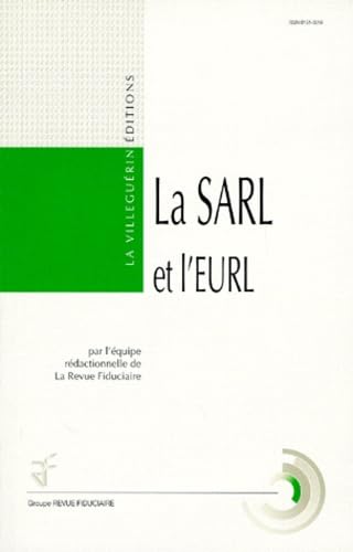 La Societe A Responsabilite Limitee Sarl Et Eurl Books