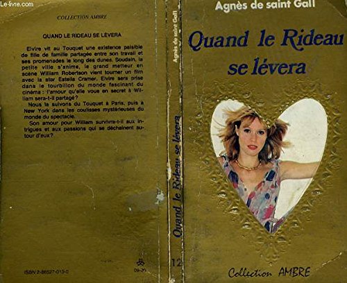 Quand le rideau se lèvera: Roman d'amour (Collection Ambre) Books