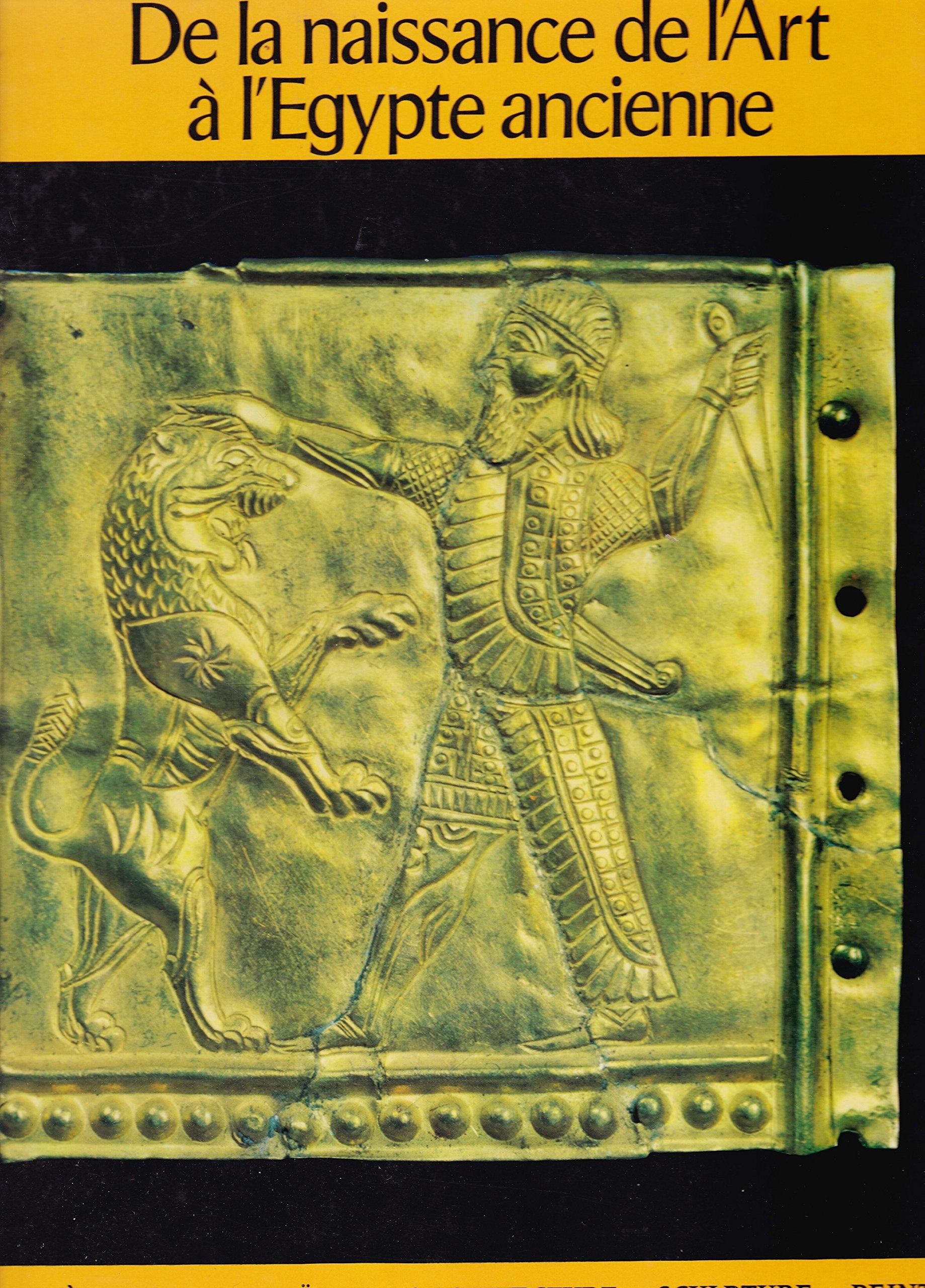 De la naissance de l art à l Egypte ancienne book