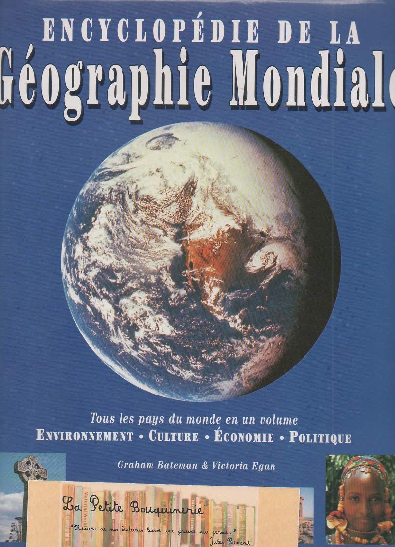 encyclopedie de la geographie mondiale book