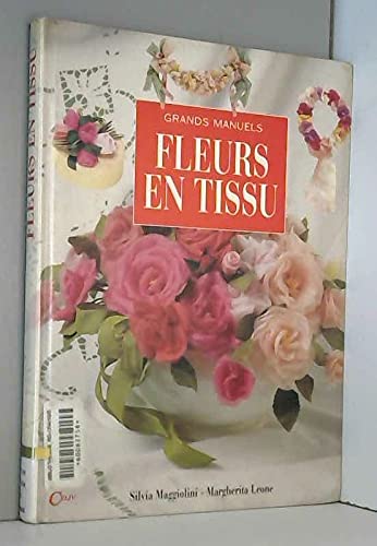 Grands manuels fleurs en tissu Books