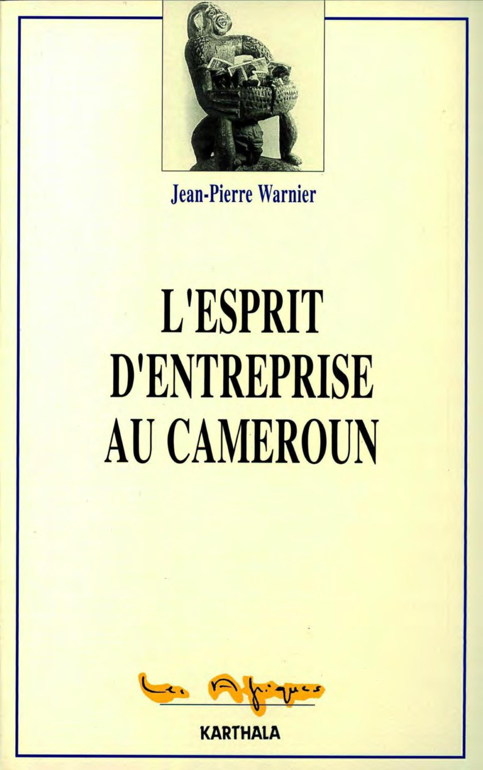 L'Esprit d'entreprise au Cameroun book