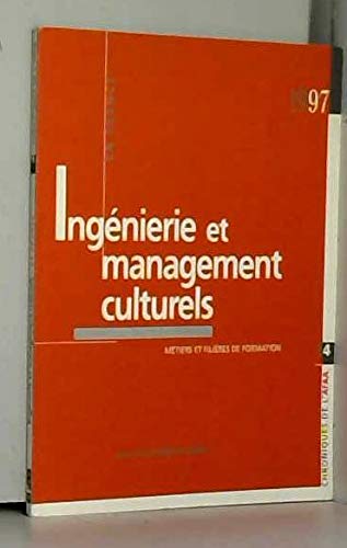 Ingénierie et management culturels. Métiers et filières de formation book