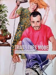 TRAITS TRÈS MODE - NOUVELLE ILLUSTRATION DE MODE FRANCAISE book