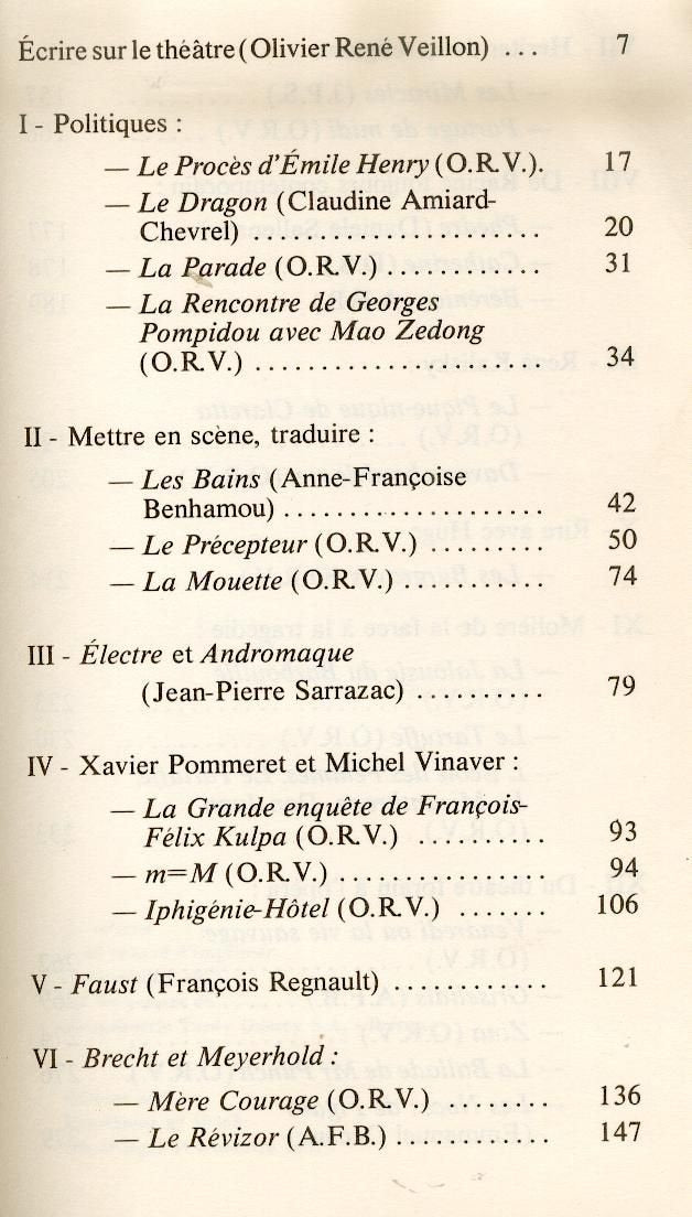 Antoine Vitez Books