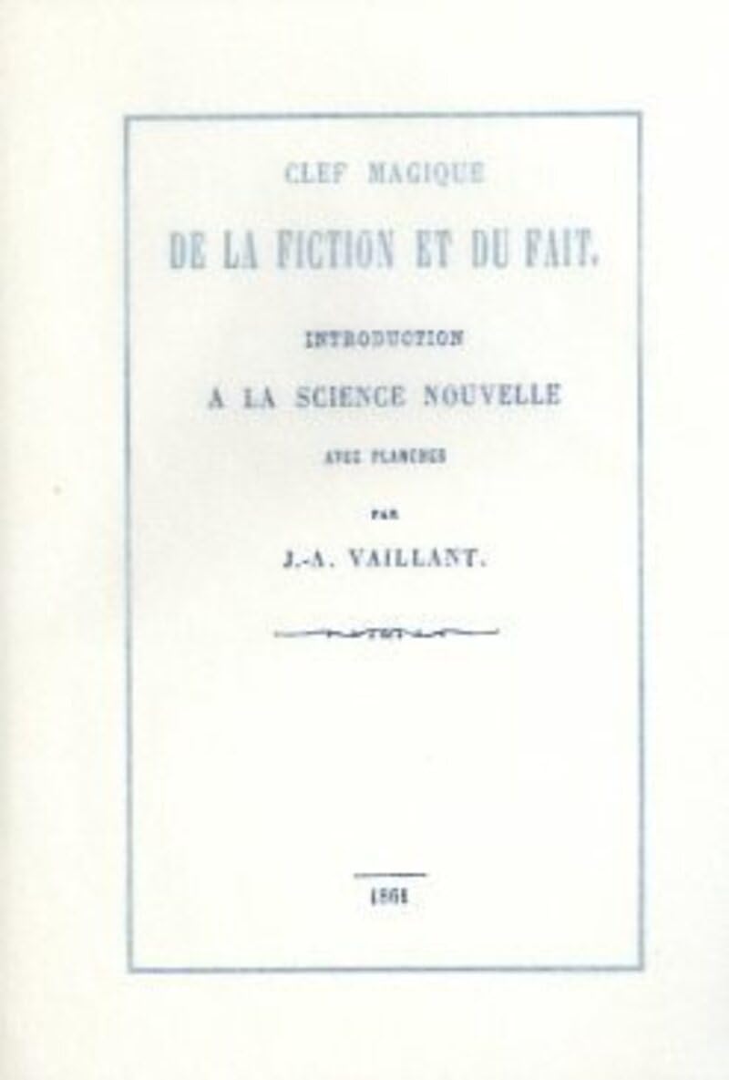 Clef magique fiction et fait book