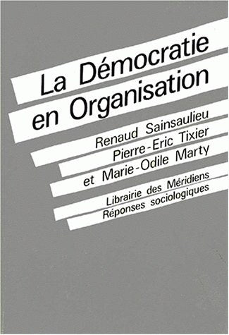 La Démocratie en organisation : Vers des fonctionnements collectifs de travail Social Sciences