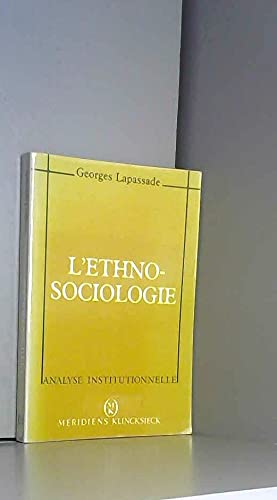 L'Ethnosociologie : les sources anglo-saxonnes Books