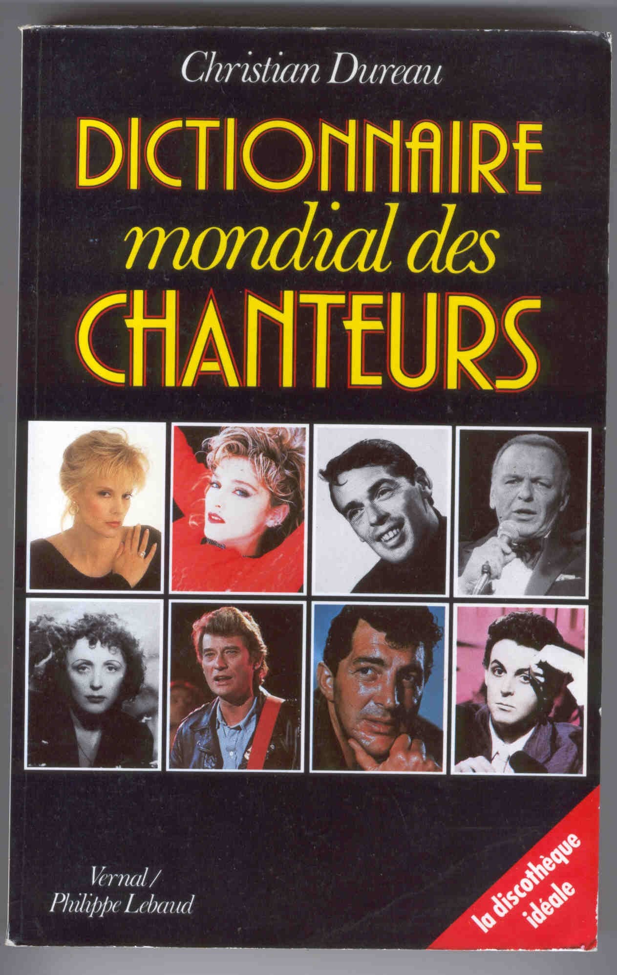 Dictionnaire mondial des chanteurs book