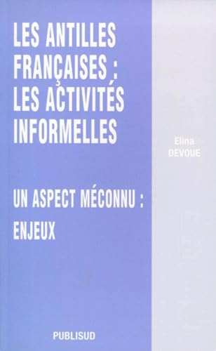 Les Antilles françaises : les activités informelles : un aspect méconnu : enjeux book