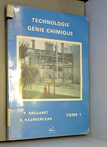 Technologie génie chimique. Vol. 1 Books