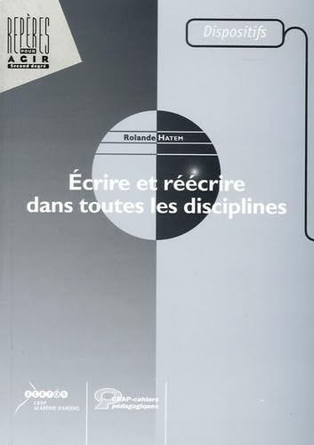 Ecrire et réécrire dans toutes les disciplines book