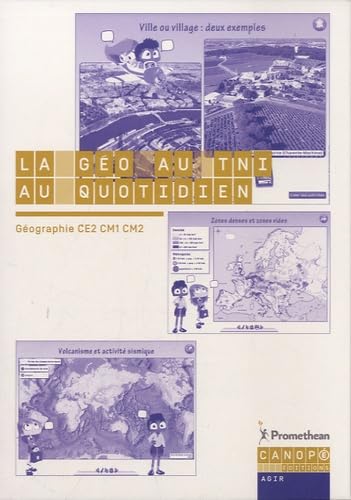 La Géo au TNI au quotidien: Coffret : La France et ses régions CE2 ; La France dans l'Europe CM1 ; La France dans le monde CM2 book
