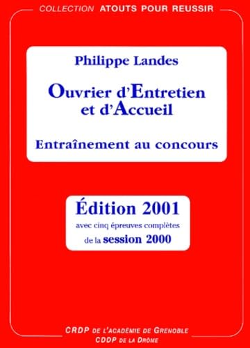 Ouvrier d'entretien et d'acceuil. Entraînement au concours book