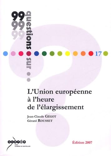 L'Union européenne à l'heure de l'élargissement book
